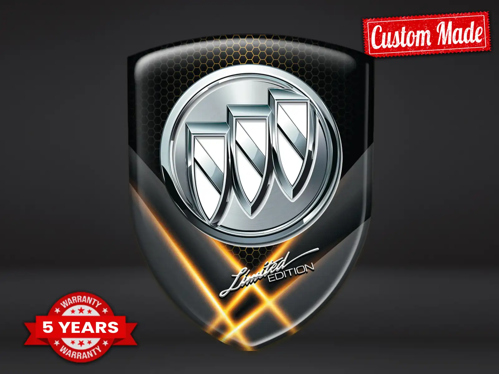 Buick Badges Tous Modèles Pro Max Résistants Stylé Design